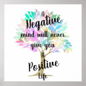 Positieve levensnotering poster (Voorkant)