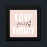 Positieve liefde vandaag uzelf - Pastel roze prijs Cadeaudoosje<br><div class="desc">Positieve liefde vandaag uzelf - Pastel roze prijsopgave</div>