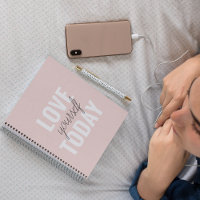 Positieve liefde vandaag uzelf - Pastel roze prijs