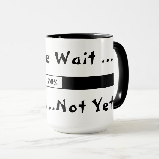 " Positieve lusbalk " - Mok " (Voorkant rechts)