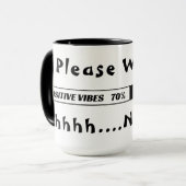 " Positieve lusbalk " - Mok " (Voorkant links)