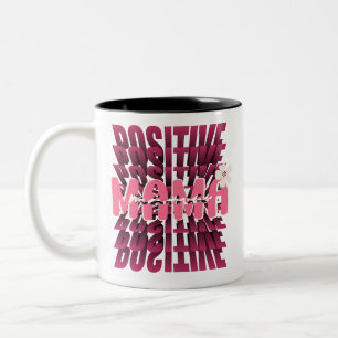 Positieve Mama Bold Tweekleurige Koffiemok