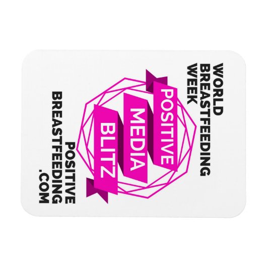 Positieve Media Blitz Magneet (Horizontaal)