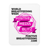 Positieve Media Blitz Magneet (Verticaal)