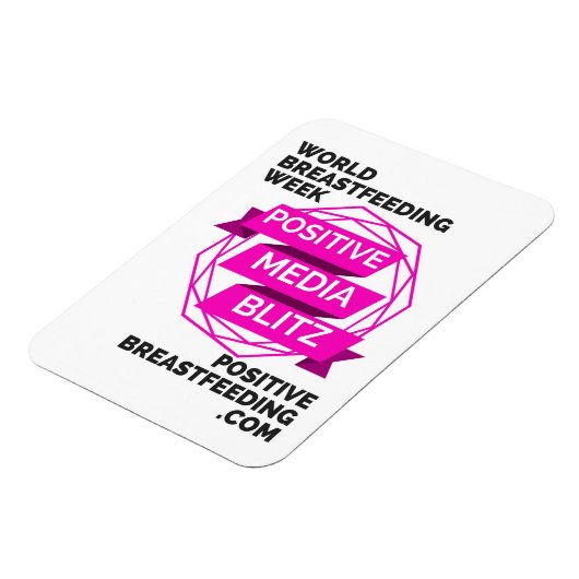 Positieve Media Blitz Magneet (Linkerzijde)