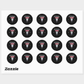 Positieve mentale houding Panda Sticker (Vel)