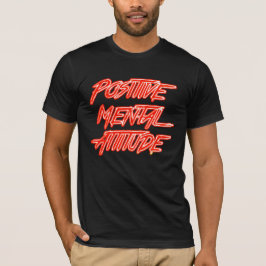 Positieve mentale houding T-shirt
