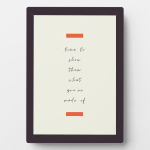 Positieve Mentaliteit Inspirerende/Motivatie Spreu Fotoplaat