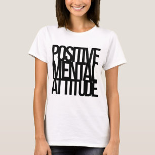 Positieve mentaliteit t-shirt