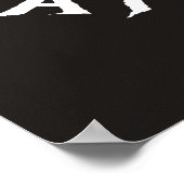 Positieve metaalhouding poster (Hoek)