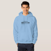 Positieve mindset Hoodie (Voorkant volledig)