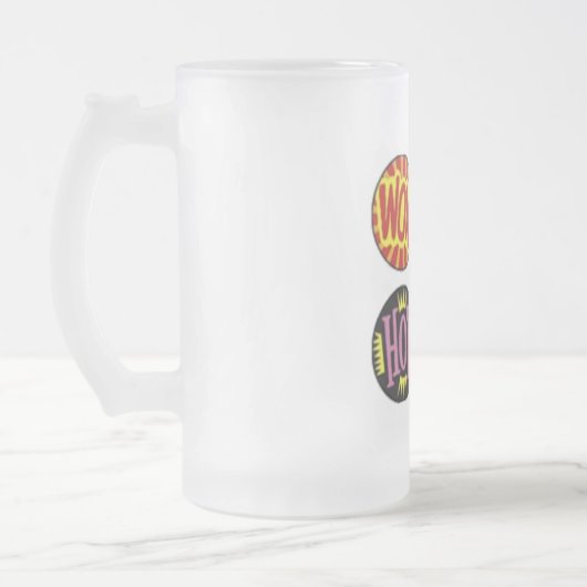 Positieve Mok glasbier (Links)