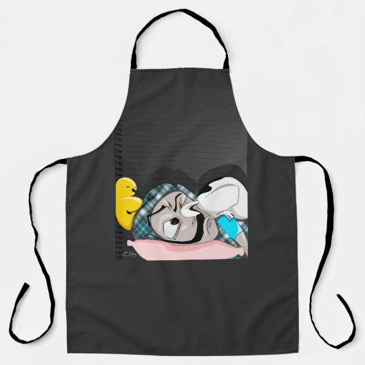 Positieve momenten schort (Voorkant)