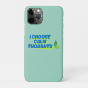 Positieve motivatie Ik kies voor rustige gedachten Case-Mate iPhone Case