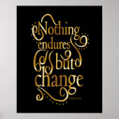 Positieve Motivatie prijsopgave wijzigen Poster (Voorkant)