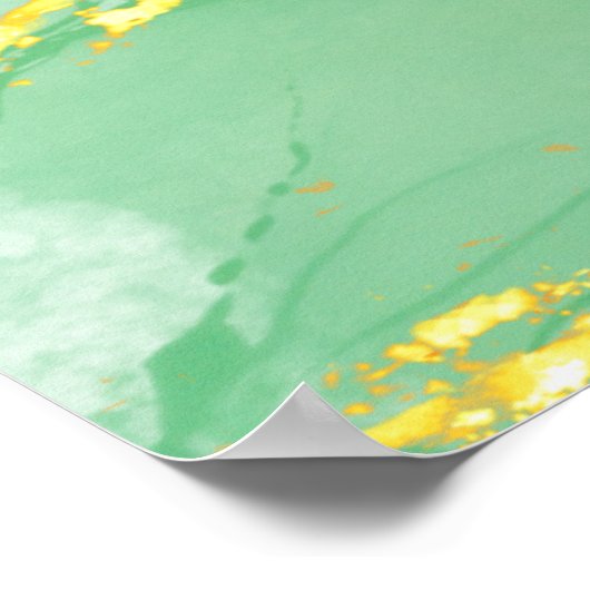 Positieve Motivatie Start Waar je bent | Poster (Hoek)