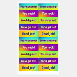 Positieve Motivatie Stickers