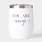 Positieve motivatie u bent genoeg Citaat (Achterkant)