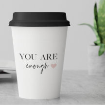 Positieve motivatie u bent genoeg Citaat