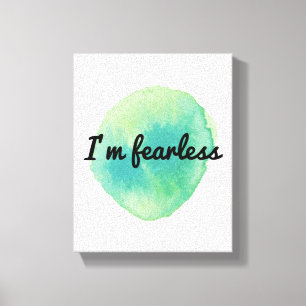 positieve motivatie vibes voor zelfaanvaarding canvas afdruk