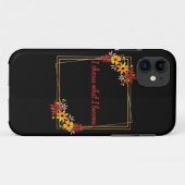 positieve motivering Case-Mate iPhone case (Achterkant (horizontaal))