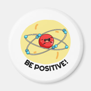 Positieve natuurkunde Atom Pun Magneet