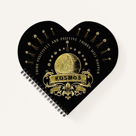 Positieve notebook notitieboek (Voorkant)