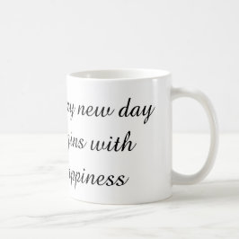 Positieve Ochtendbeker Koffiemok