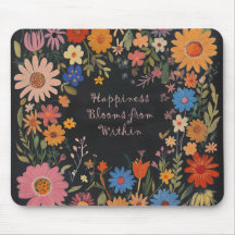 Positieve offerte Mousepad - Floral