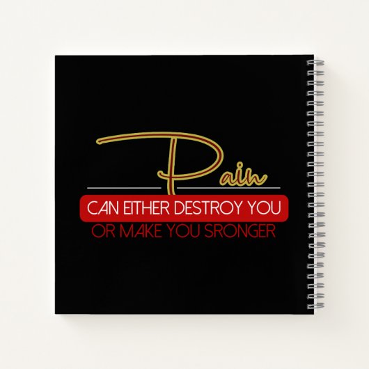 positieve offerte notitieboek (Achterkant)