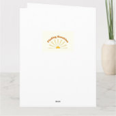 Positieve offertes kaart (Achterkant)