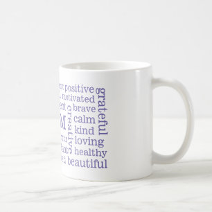 Positieve opmerkingen - ik ben Paarse verklaringen Koffiemok