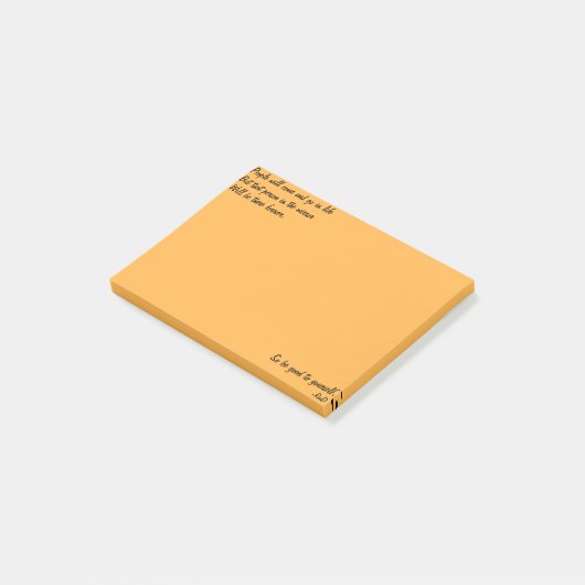 Positieve opmerkingen na de introductie post-it® notes (Schuin)