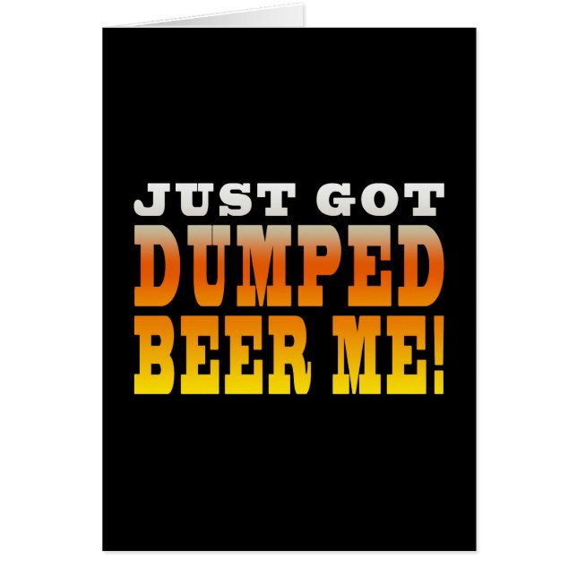 Positieve opsplitsing Cadeauideeën : Dumped Beer M (Voorkant)
