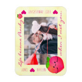 Positieve peach pun - peachy magneet (Verticaal)