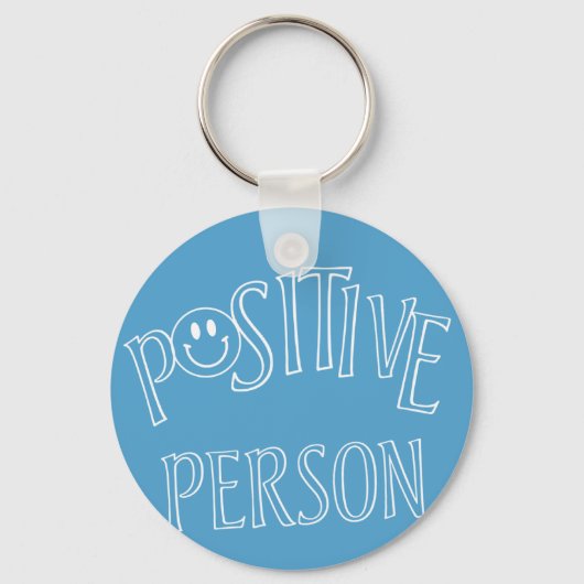 Positieve Persoon Sleutelhanger (Voorkant)