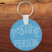 Positieve Persoon Sleutelhanger (Voorkant)