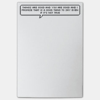 Positieve Post-it advertentie Post-it® Notes