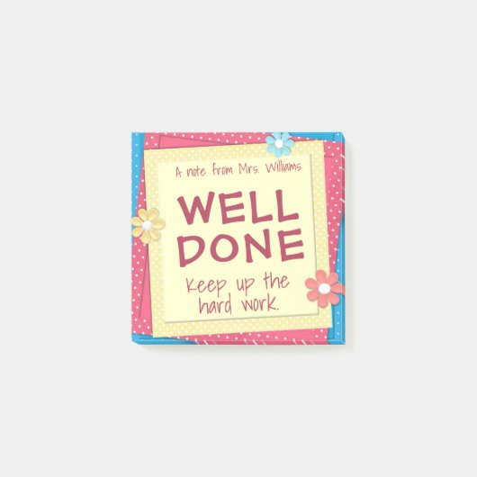 Positieve Post-It-briefjes voor studenten | Goed g Post-it® Notes (Voorkant)