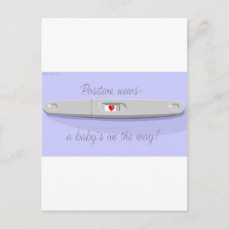 POSITIEVE PRETEST BRIEFKAART