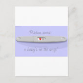 POSITIEVE PRETEST BRIEFKAART (Voorkant)