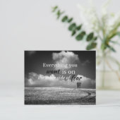 Positieve prijsopgave activeren: Alles wat je wilt Briefkaart (Staand voorkant)