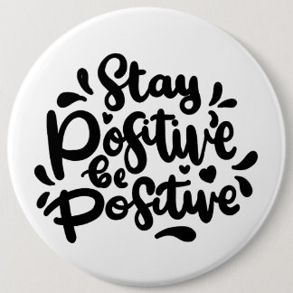 Positieve prijsopgave: positieve Buttonnen Ronde Button 6,0 Cm