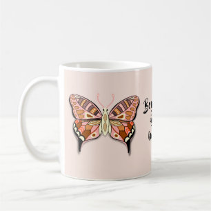 Positieve prijsopgave voor Butterfly Koffiemok