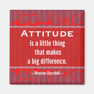 Positieve proeve van houding-Churchill - Motivatie Magneet