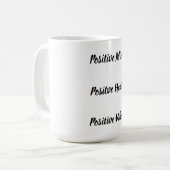Positieve quote koffiemok (Voorkant links)