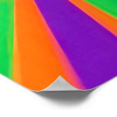 Positieve Quote Pop Art Poster (Hoek)