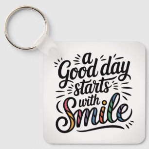Positieve quote  sleutelhanger