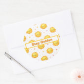 Positieve Quote Sticker | Helder Kleurrijk Ontwerp (Envelop)