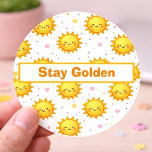 Positieve Quote Sticker   Helder Kleurrijk Ontwerp